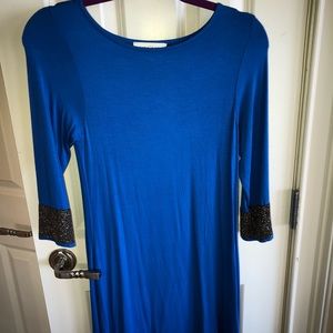 Veronica M cobalt blue dress
